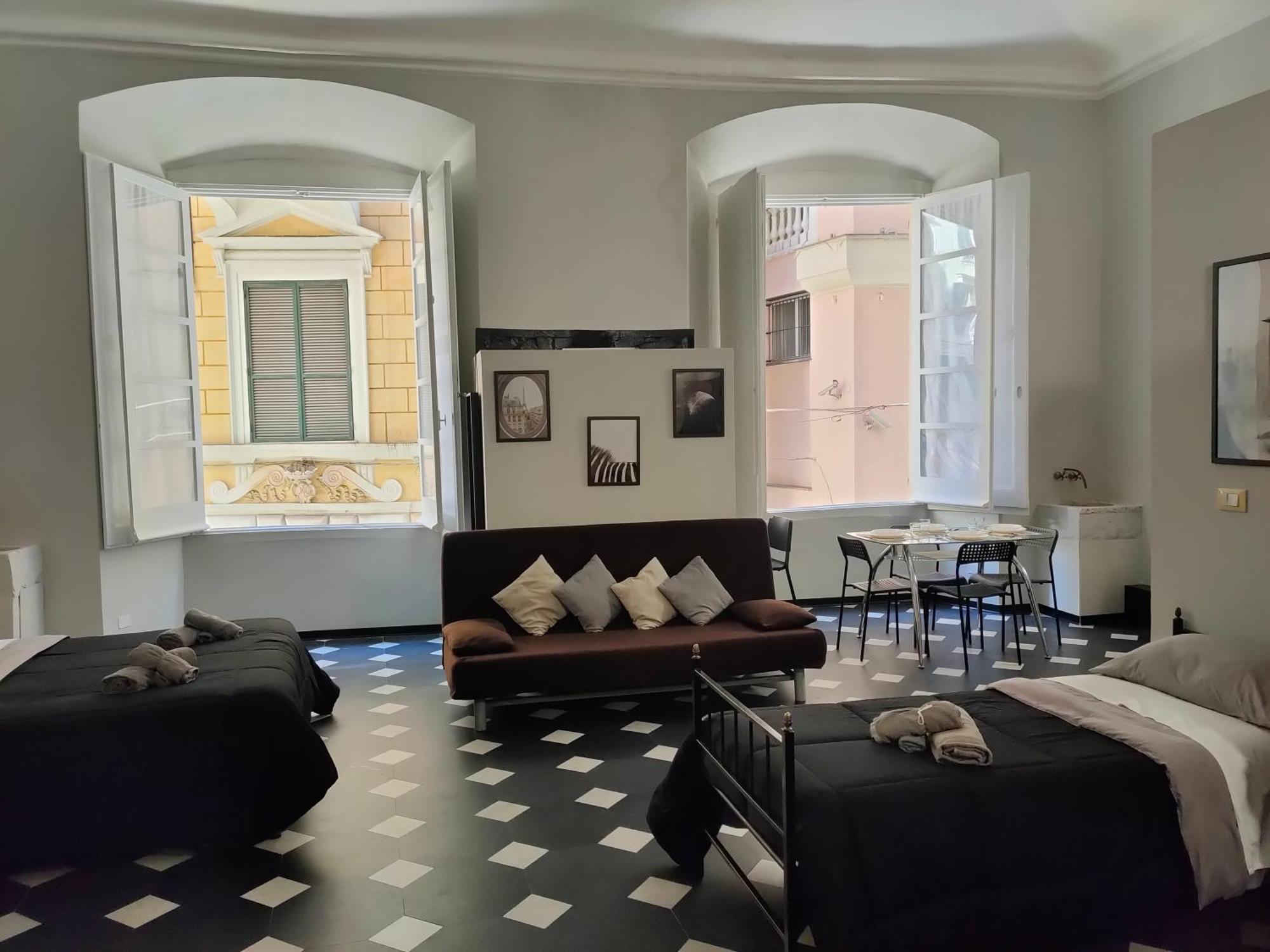 Rooms Ponte Calvi Genua Buitenkant foto