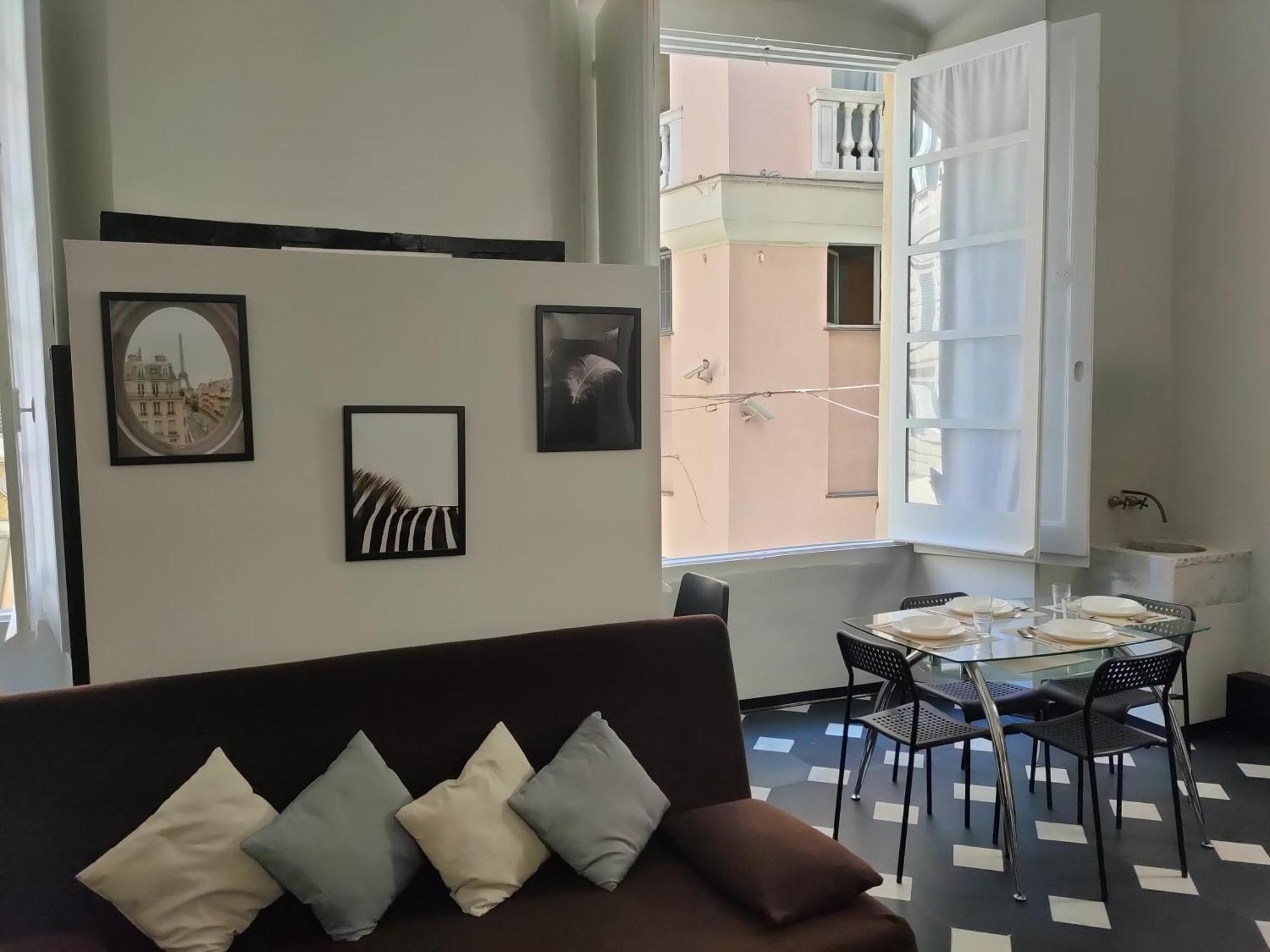 Rooms Ponte Calvi Genua Buitenkant foto