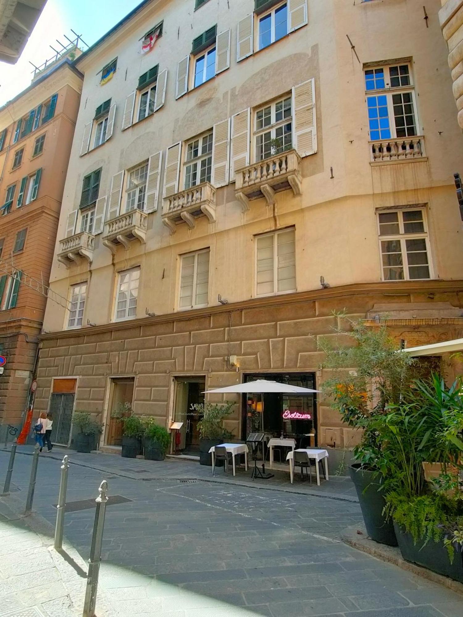 Rooms Ponte Calvi Genua Buitenkant foto